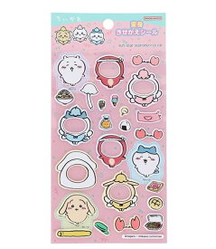 ちいかわ　変身きせかえシール　（ピンク）