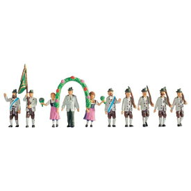 Nochノッホ15867　ライフルマンのパレード【HO人形】【塗装済み】【ジオラマ小物】