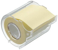 ロール付箋 ロールふせん ヤマト メモックロールテープ再生紙 50mm幅 カッター付き 1巻入り NOR-50CH　（…