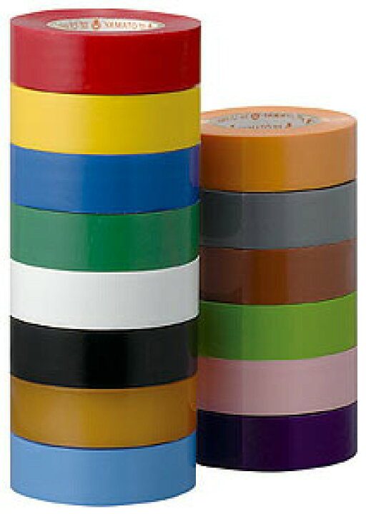 大きな取引 粘着テープ ヤマト ビニールテープ 19mm 赤 No0 19 Yamato Riosmauricio Com