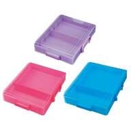 お道具箱 おどうぐばこ クツワ 小学校 手さげ付き ブルー ピンク パープル プラスチック おどうぐばこ お…