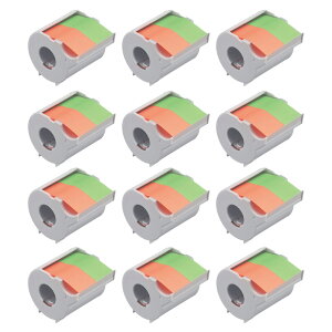 ロール付箋 ロールふせん メモックロールテープ GRK-25CH-6D 12個 30周年限定モデル ヤマト カッター付き 付箋ロール ふせんロール 付箋 リモートワーク 紙テープラベル