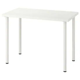 IKEA　イケア　LINNMON リンモン / ADILS オディリス　100cm×60cmテーブル　ホワイト（092.464.08）