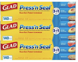 グラッド プレスシール　GLAD　PRESS'N SEAL　　プレスンシール　30cmX43.4m×3個　コストコ