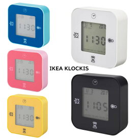 IKEA KLOCKIS　イケア クロッキス 時計 アラーム 温度計 タイマー 小型 置き時計 ☆ポスト投函でお届け