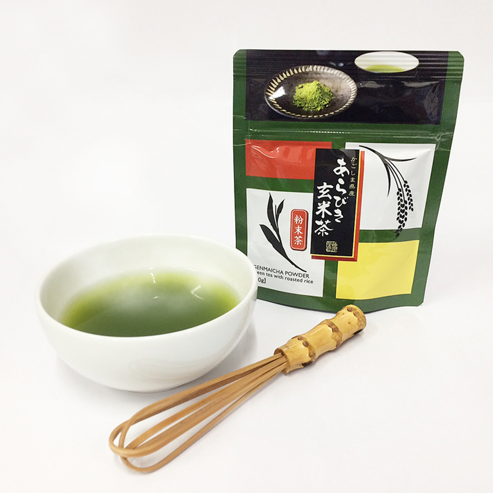 楽天市場】食べるお茶 あらびき玄米茶 30g×2袋入粉末袋タイプ