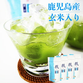 玄米入 水出し緑茶 颯 4g15包入×4袋セット お茶 緑茶 茶葉 煎茶 緑茶ティーバッグ 温茶 冷茶 粉茶 水出し ティーパック 大容量 得用 ブレンド茶 ガレート型カテキン 粉末 ペットボトル 水筒 国産 送料無料