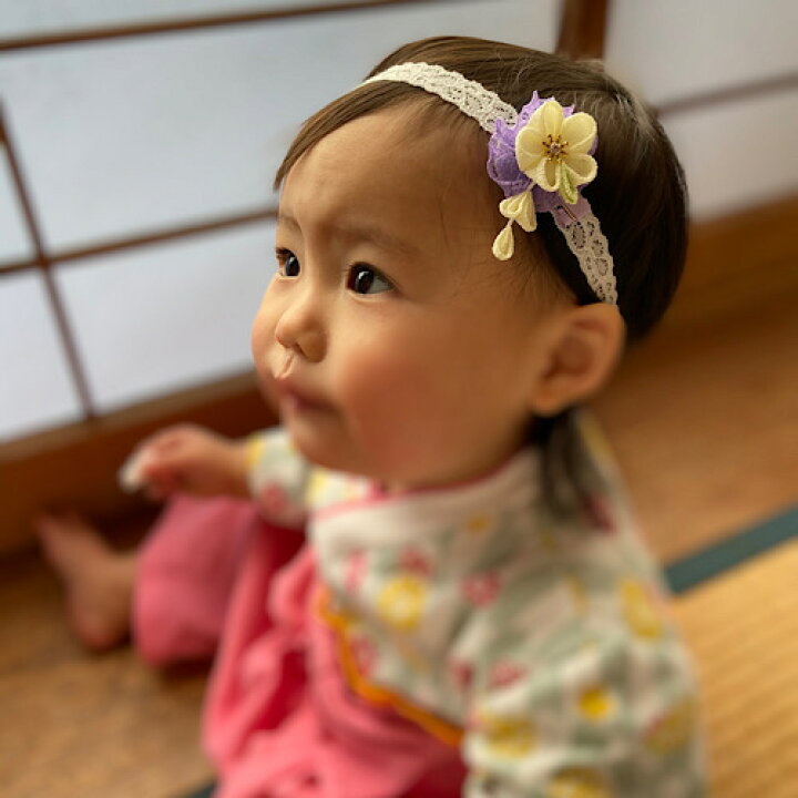 楽天市場】メール便送料無料【つまみ細工】2way ベビーヘアバンド 和風 ベビークリップ 赤ちゃん ストレッチレース リボン ヘアアクセサリー 髪飾り 桃の節句 浴衣 着物 お食い初め お宮参り 雛祭り かんざし 正絹 シルク : 和小物 藤乃 楽天市場】メール便送料無料【つまみ細工】2way ベビーヘアバンド 和風 ベビークリップ 赤ちゃん ストレッチレース リボン ヘアアクセサリー 髪飾り 桃の節句 浴衣 着物 お食い初め お宮参り 雛祭り かんざし 正絹 シルク : 和小物 藤乃