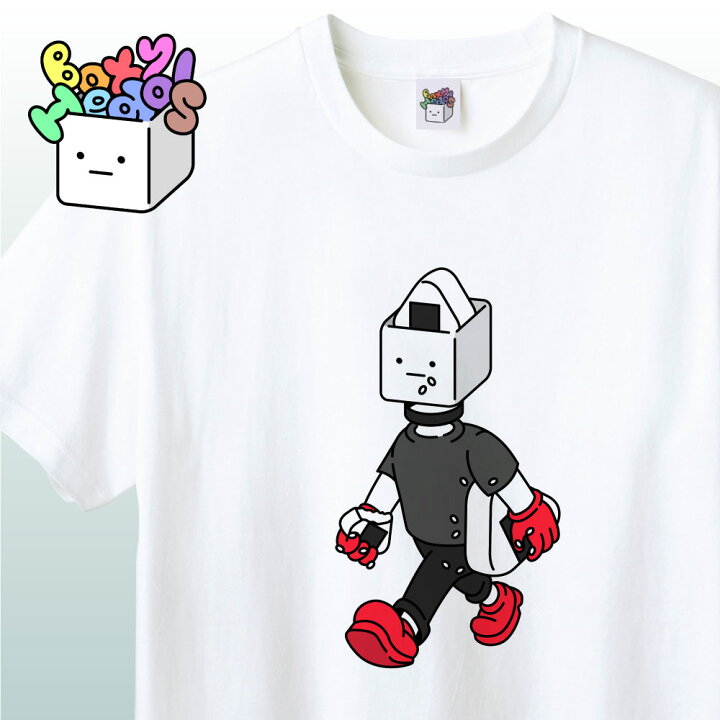 楽天市場 Nft Boxyheads 72 おにぎりくんnft ボクシィヘッズ おにぎり 巻物 食べ物 お米 日本食 かわいい かっこいい イラスト アパレル グッズ キャラクターホワイト S M L Xl Wakopro Shop ワコプロショップ