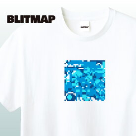 NFT Blitmap Tシャツ #25 Ever LovinNFT エバーラビング 愛 ドット絵 ピクセルアート イラスト アパレル グッズ キャラクターホワイト S M L XLブリットマップ