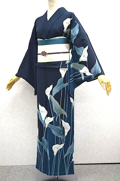 楽天市場】【撫松庵】仕立て上がり浴衣・プレタ浴衣（セオα）絵羽浴衣 