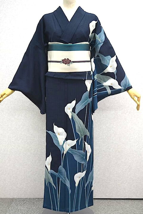 楽天市場】【撫松庵】仕立て上がり浴衣・プレタ浴衣（セオα）絵羽浴衣 