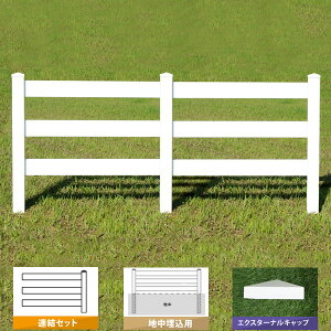 �t�F���X ���� �z���C�g �o�C�i���t�F���X �A�����J�� PVC ��200cm ����120+�i60�jcm �A���Z�b�g �����p 3���[���Y�����` EX�L���b�v 3RR1200G-EC/3RR1200G-EL