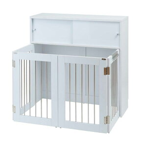 ペットサークル 折りたたみ式ペットケージ 幅90cm すむぺっと 収納付き 室内犬用 Face Neat Calm FY-0105/FY-0106/FY-0107-NS