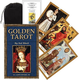【タロットカード】 【US Games Systems】 【正規販売店】 ゴールデン タロット Golden Tarot タロット 占い
