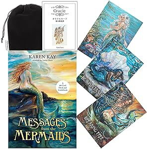 �y�I���N���J�[�h�z �yHay House�z �y���K�̔��X�z ���b�Z�[�W �t���� �U �}�[���C�h Messages from the Mermaids �肢 �p��̂�