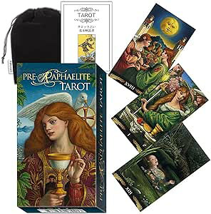�y�^���b�g�J�[�h�z �yLo Scarabeo�z �y���K�̔��X�z �v�� ���t�@���C�g �^���b�g�@Pre-raphaelite Tarot �^���b�g �肢