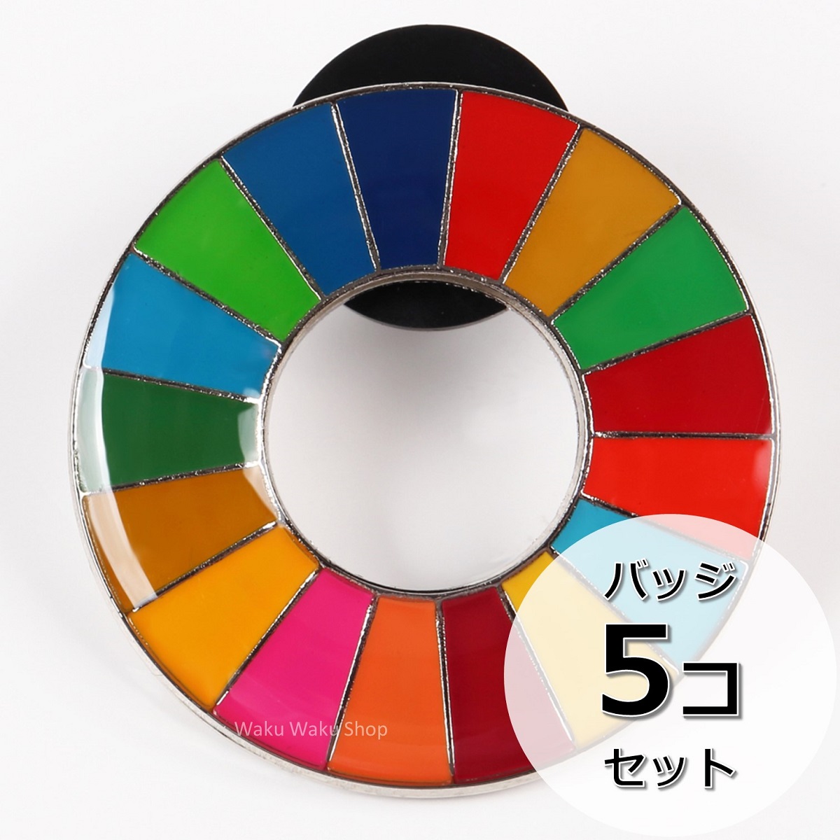 8周年記念イベントが 国連本部限定販売 SDGs ピンバッジ 日本未発売