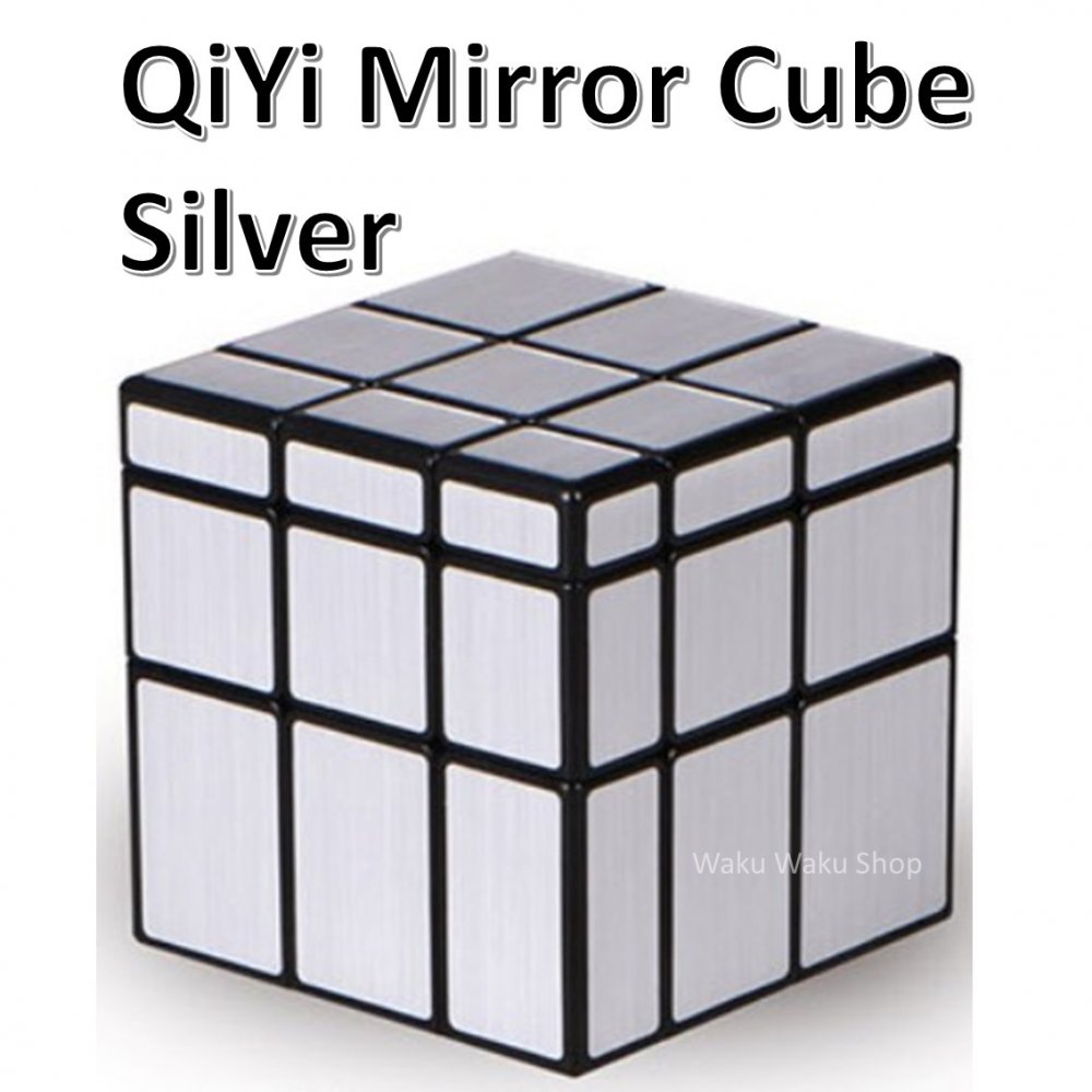 安心の保証付き 正規販売店 QiYi Mirror Cube Silver おすすめ ミラーキューブ 3x3x3キューブ メーカー直送 ルービックキューブ シルバー ハイクオリティ
