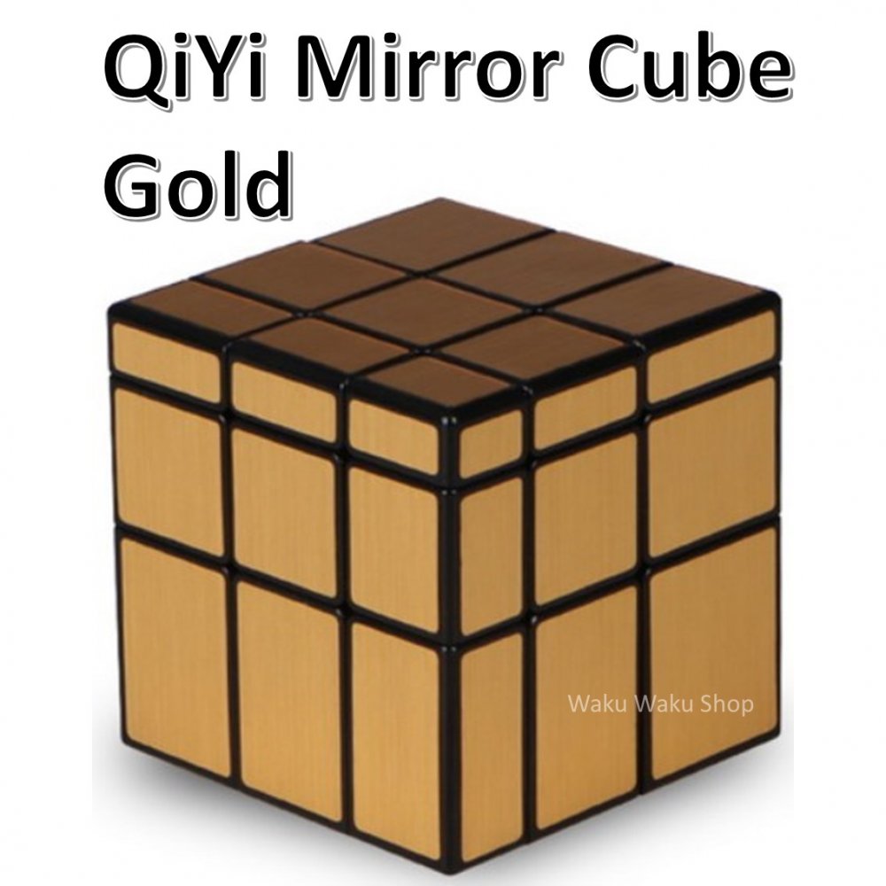   QiYi Mirror Cube Gold ミラーキューブ ゴールド 3x3x3キューブ ルービックキューブ おすすめ