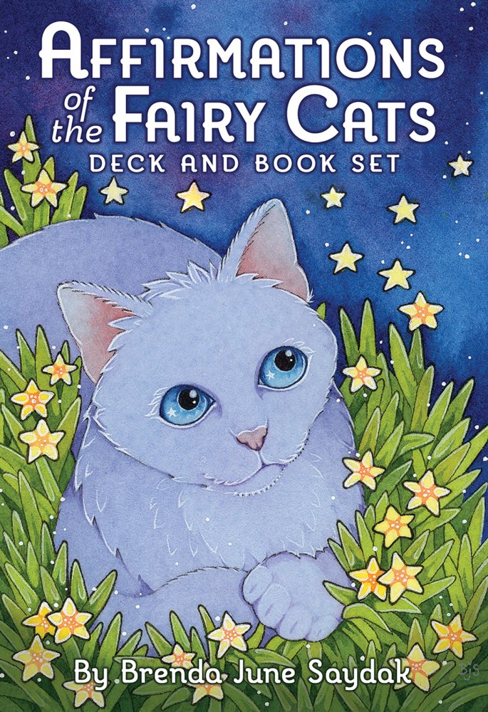 送料無料！迅速にお届けします。 【オラクルカード】 【US Games Systems】 【正規販売店】 アファメーション オブ フェアリー キャッツ Affirmations of the Fairy Cats Deck and Book Set 猫 占い