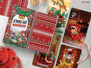 y^bgJ[hz yDeckstinyz yK̔Xz NX}X Gt ^bgibhj 78pcs X'mas Elf Tarot : Red Edition 肢 ʌ