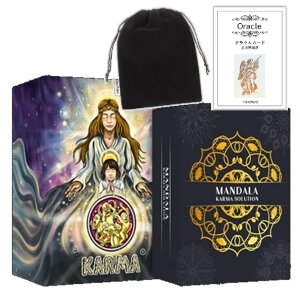 �y�؍��I���N���J�[�h�z ���i�̓��{����QR�R�[�h�t�� �J���}�I���N���J�[�h Mandala Karma Solution Oracle ���{��I���N����{������&�|�[�`�t ���K�i