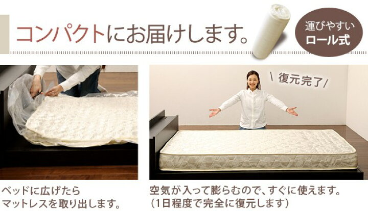 楽天市場】【保証付】ベッド 収納 ダブル ベッドフレーム 敷布団でも 