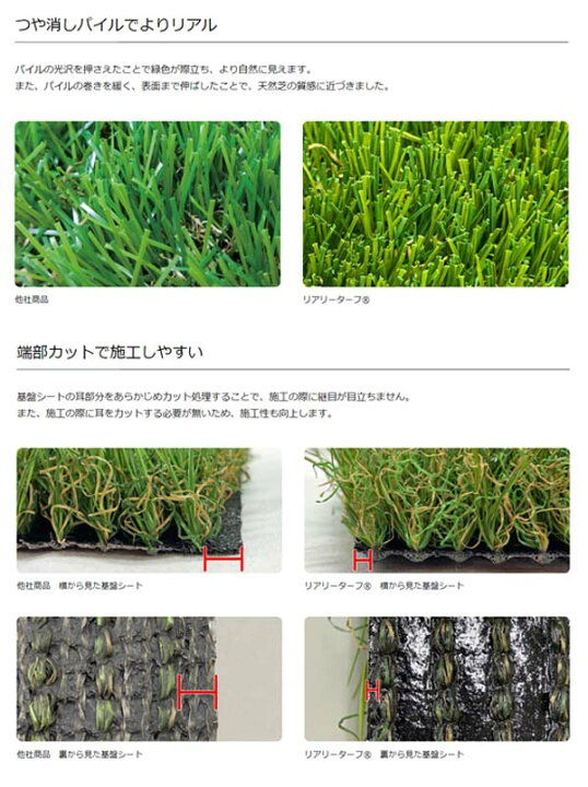 人工芝 リアリーターフ ミドルプラス １ｍ １０ｍ パイル長２５mm 人工芝 芝生 人工芝生 ロール 遮熱 静電気抑制 抗菌 防炎 防カビ 消臭 ｃ型パイル 送料無料 わくいきライフ 通販 Cktヤフーshop人工芝 リアリーターフ パイル25mm 1m 10m Tecnomallas Com Ar