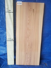 天然杉 無垢材 一枚板 天板 厚4.5cm×巾46cm×長116.5cm カウンター テーブル 書斎机 陳列棚 DIYに最適 工場直送 送料無料
