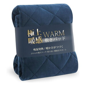 クモリ(Kumori) 敷きパッド あったか シングル フランネル 「極暖シリーズ」 持続温感 冬用 マイクロファイバー ベッドパッド TEIJIN中綿 抗菌 防臭 防ダニ 丸洗いOK 静電気防止加工 敷パッド 暖