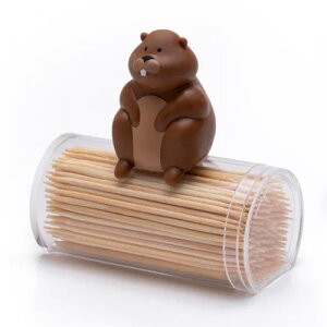 ܂悤 킢  ( r[o[ ) sbNz_[ Woody y Peleg Design / yOfUC z Lb` [ v[g Toothpick Dispenser ܂悤 P[X / WakuWaku