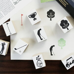 [ v[g  X^v nR ( #27 ) Zbg q Eco stamp mini series 킢 ֗ { GR f St Ryii Г golf ē / WakuWaku