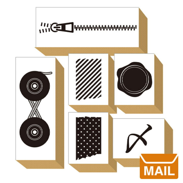 楽天市場 文房具 プレゼント おしゃれ スタンプ ハンコ 42 セット 判子 封筒 〆 マステ 封蝋 紐 玉紐 マチ紐 ジッパー チャック 文具 デザイン かわいい Eco Stamp Mini Series 便利 日本製 エコ 素材 Wakuwaku