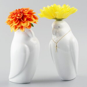 ԕr  zCg  킢 ֑} t[x[X IẺԕr CeA y KataKoto / J^Rg zParrot Vase  D IE o[h fUC rO v[g Vzj KA-0