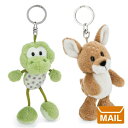 【 メール便 】 キーホルダー レディース かわいい ぬいぐるみ FF25 ビーバー ハリー 【 NICI / ニキ 】ノロジカ ルネ…