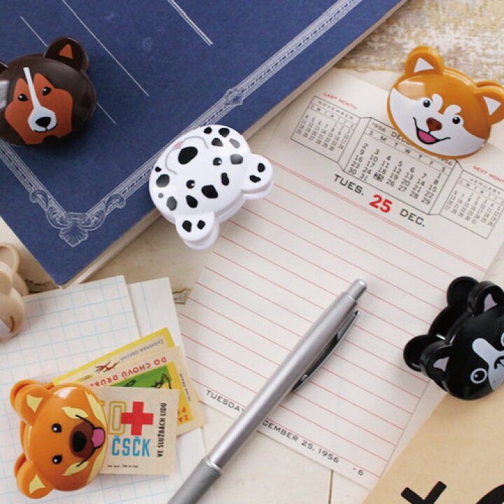楽天市場 メール便 クリップ かわいい カラフル 犬 6匹 ドギー バッグ クリップ Kikkerland キッカー ランド Doggie Bag Clips おもしろ 文房具 雑貨 おしゃれ キッチン 犬グッズ Wakuwaku Wakuwaku