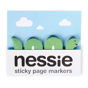 y [ z t 킢  ubN}[N  x ӂ lbV[ Duncan Shotto _J Vbg nessie Sticky Page Markers  [  v[g [ / WakuWaku