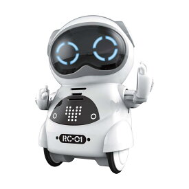 Youcan Robot おしゃべりロボット 型 おもちゃ 知育玩具 6歳 以上 電池式 白 pocket-robot-white