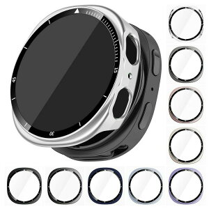 �S �t�B������� �K���X�t�B�����t�� �����K���X Watch8 44mm / 40mm �n�[�h�P�[�X 8 �J�o�[�}�[�N Samsung �J�o�[ �P�[�X Watch