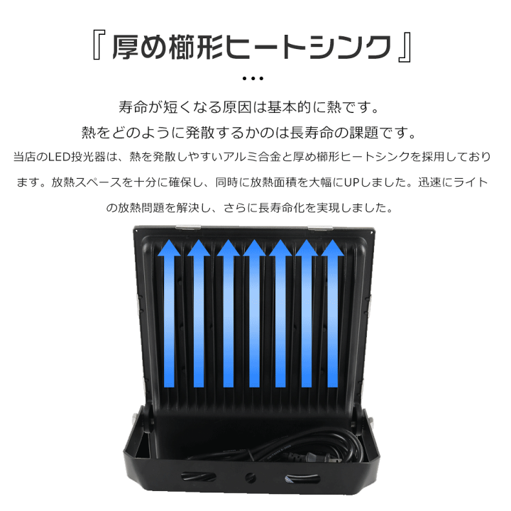 楽天市場】【特売2台】超強力 LED投光器 100W 最新 投光器LED 楽天市場】【特売2台】超強力 LED投光器 100W 最新 投光器LED