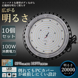 y10ZbgzVpLEDƖ 100W 20000[ VƖ LED VpLEDv Ǌ|Ɩ Ɩ LEDCg ⓔ T[`Cg UFO^ LEDƖ Px LED [NCg 