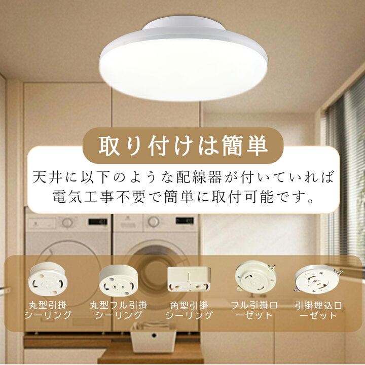 楽天市場】☆2025年新作☆LED シーリングライト 人感センサー 小型 LED 