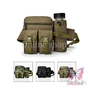 「ポイント10倍!」ルアーバッグ フィッシングバック コンパクト 釣りバッグ ウエストバッグ ショルダーバッグ ボトルホルダー 立ちながらセッティング 多機能 大容量 収納力抜群