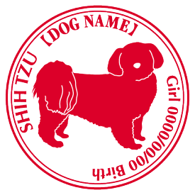 楽天市場 シーズー犬 ステッカーの通販