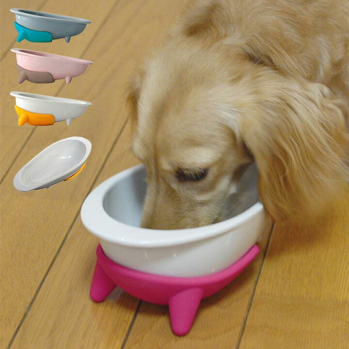 楽天市場 ダックスフント トイプードル 専用 フードボウル 犬用 食器 ペット 水入れ 鼻の長い犬種用 犬ステッカー介護ハーネス ワラ犬