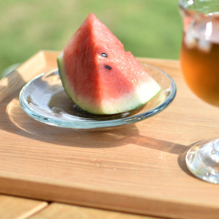 楽天市場】奥原硝子製造所 5寸皿（直径14.5cm） 琉球ガラス 手作り 