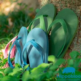 【あす楽対応】ビーチサンダル ヒッポブルー メンズ レディース キッズ 子供 痛くない 歩きやすい 履きやすい おしゃれ 海 アウトドア キャンプ 可愛い カラフル 天然ゴム 人気 ビーサン 柔らかい 軽量 夏 プール 疲れない トングサンダル レジャー