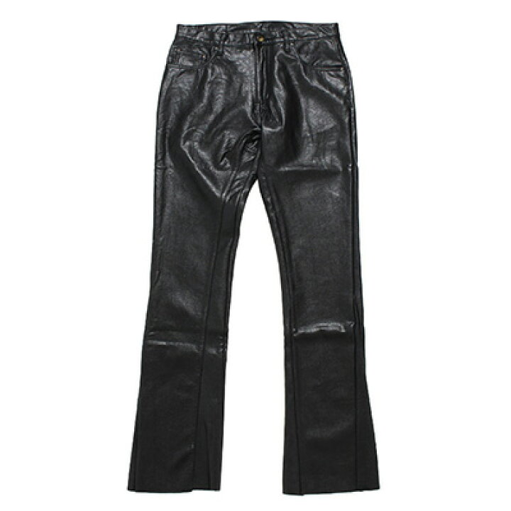 楽天市場】ミニマル mnml レザーフレアパンツ ボトムス メンズ 28-34 