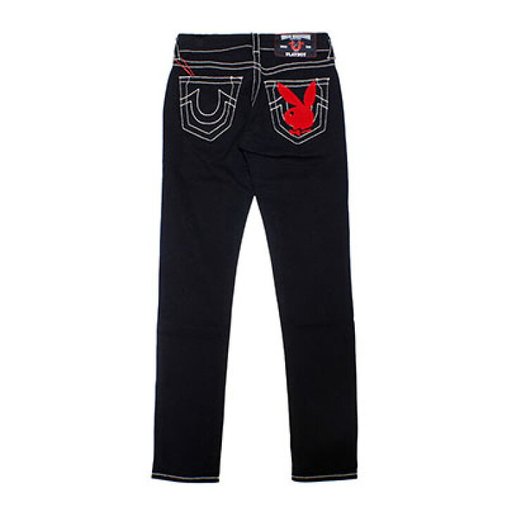 楽天市場】トゥルーレリジョン TRUE RELIGION コラボ PLAYBOY スキニー 